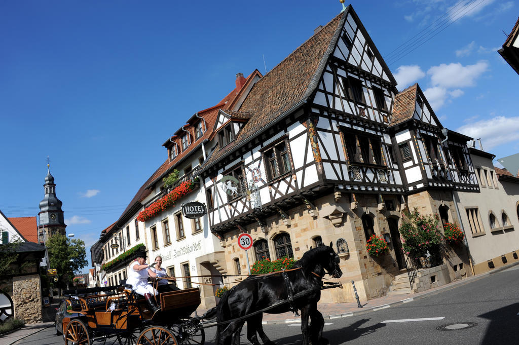 Hotel Weinkastell Zum Weissen Ross Kallstadt Exterior foto